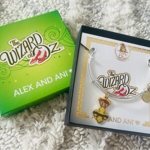 Alex and Ani 80th anniversary Wizard of Oz Courage Badge NEW in Box